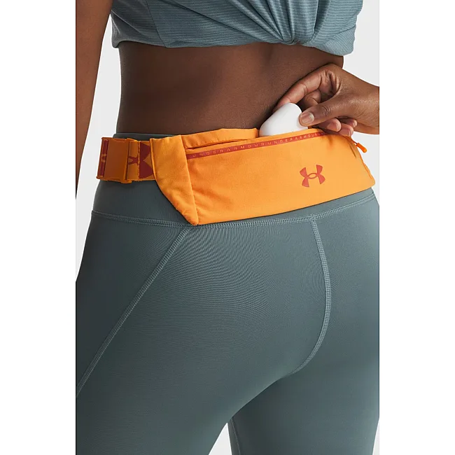 Сумка пояс UNDER ARMOUR Velociti Run Belt оранжевый 33,3 х 8,9 см