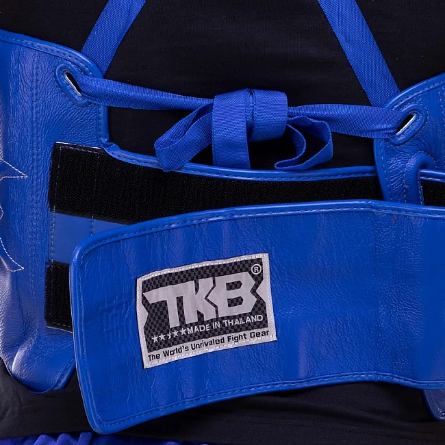 Жилет защитный для тайского бокса и кикбоксинга TOP KING Competition TKBDPC (Синий)