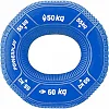 Эспандер кистевой силиконовый PowerPlay PP-4331 Hand Grip Hard 50-55-60 кг. Темно Синий