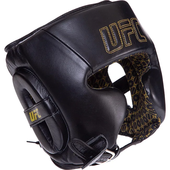 Шлем для бокса в мексиканском стиле
 кожаный UFC PRO Prem Lace Up UHK-75054