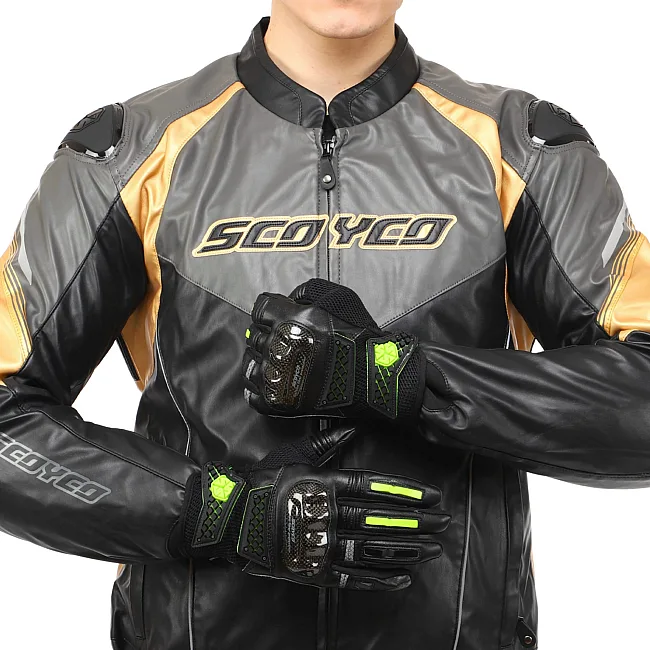Мотоперчатки SCOYCO Sensor Touch MC52 (Черный)