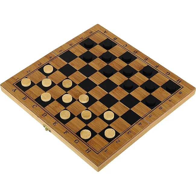 Шахматы шашки нарды 3 в 1 набор настольных игр из бамбука SP-SPORT
 341-162
 35х35см
