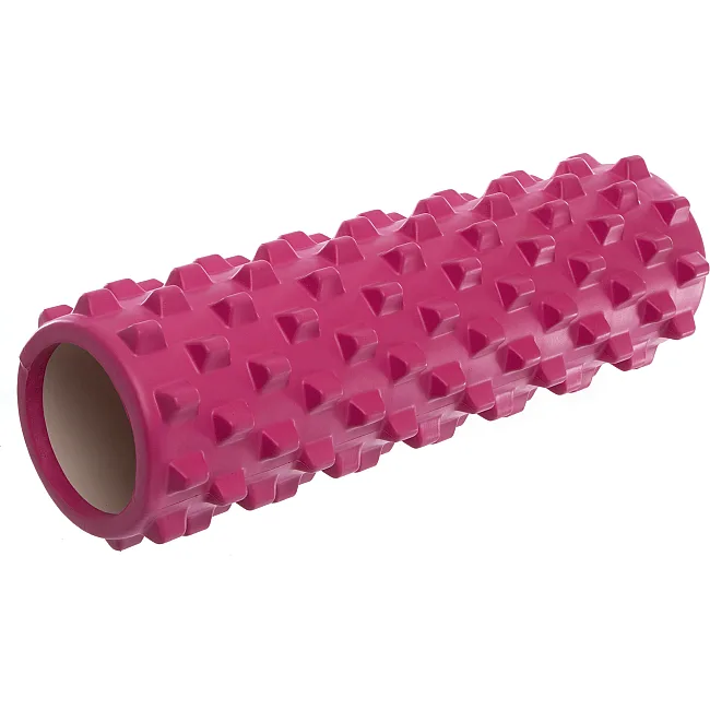 Роллер массажный цилиндр (ролик мфр) 45см
 Rumble Roller SP-SPORT
 FI-4942 (Розовый)