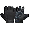 Рукавички для фітнесу RDX T2 Half Blue PLUS