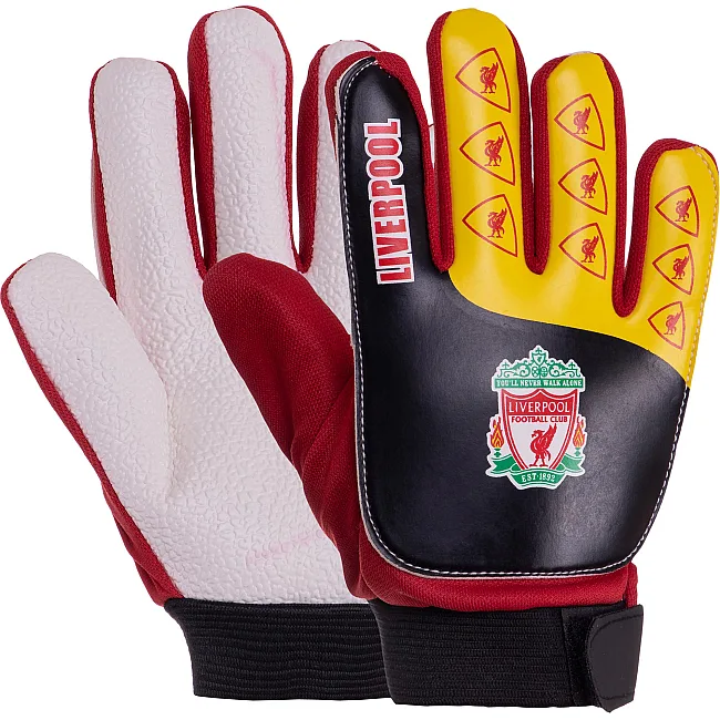 Детские вратарские перчатки
 BALLONSTAR с символикой футбольного клуба LIVERPOOL FB-0028-06