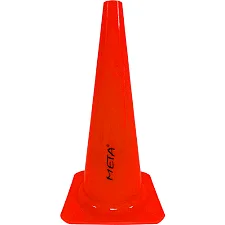 Конус для тренировок META Coloured Cone оранжевый 45 см