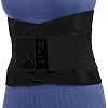 Пояс корсетний для спорту Екстрім Пауер Белт (extreme power belt) FIT NOW BC-3456 (Чорний)