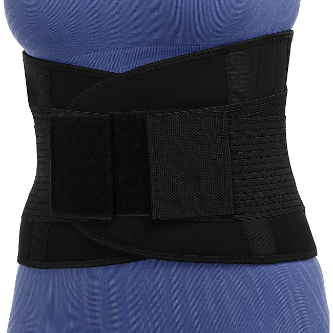 Пояс корсетний для спорту Екстрім Пауер Белт (extreme power belt) FIT NOW BC-3456 (Чорний)