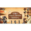 Шахматы шашки нарды 3 в 1 набор настольных игр из бамбука SP-SPORT
 341-162
 35х35см
