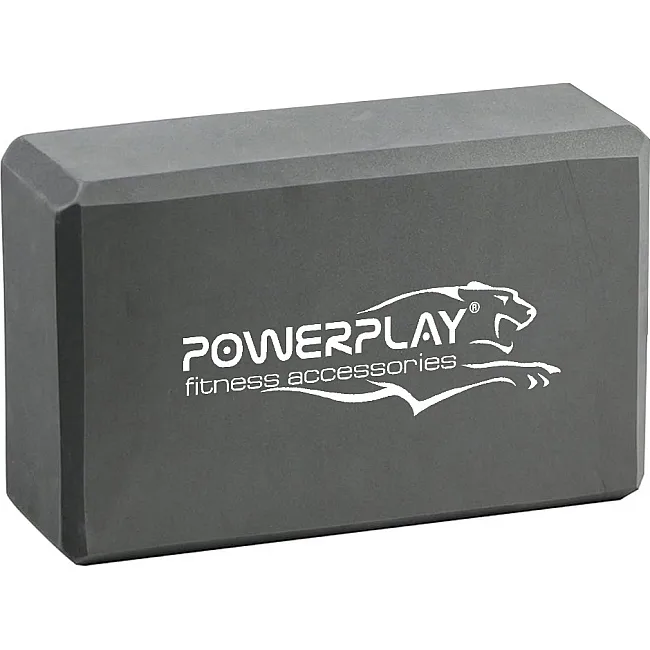 Йога-блок POWERPLAY 4006 Серый