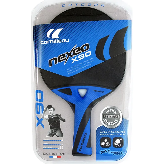 Ракетка для настольного тенниса Cornilleau NEXEO X90 OUTDOOR, черная