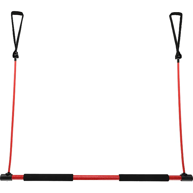 Палка гимнастическая с эспандерами Gym Stick для фитнеса SP-SPORT
 F-932 1м