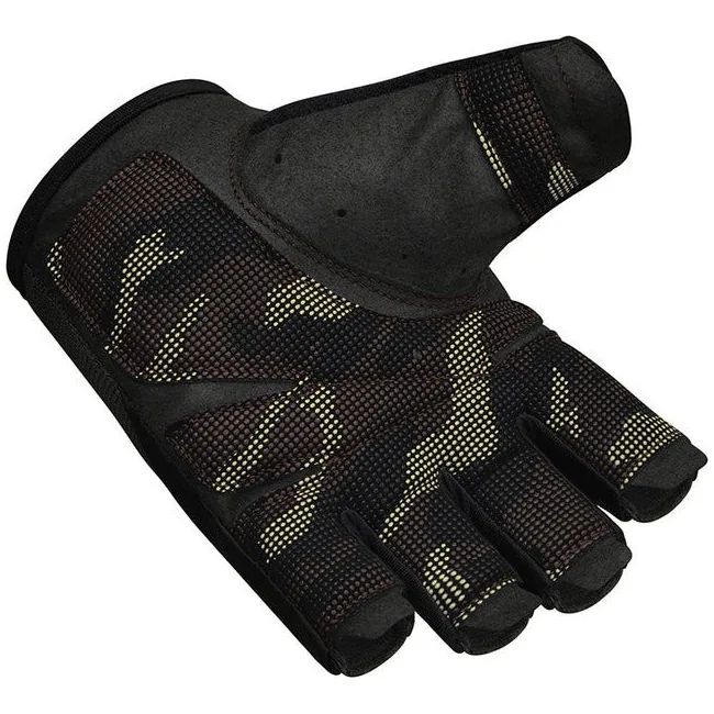 Перчатки для фитнеса RDX T2 Half Brown