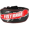 Пояс для тяжелой атлетики кожа
 FISTRAGE VL-4336 спинка-15см (Черный-красный)