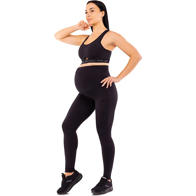Лосины леггинсы спортивные женские для беременных JOMA

 MATERNITY 901732-100 (Черный)