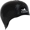 Шапочка для бассейна силиконовая на длинные волосы YINGFA C0061 (Черный)