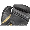 Боксерские перчатки Reebok Boxing Gloves черный, золото чел 10 унций