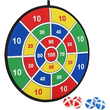 Дартс 6 мячей и мишень VELCRO dartboard BAILI BL-612 37cм