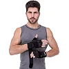 Перчатки для фитнеса и тяжелой атлетики кожаные ZELART

 SB-161085 (Черный)