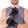 Перчатки для фитнеса и тяжелой атлетики кожаные ZELART

 SB-161085 (Черный)