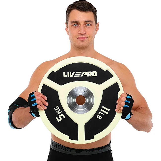 Бамперный диск полиуретановый

 LiveUp LP8027-5 ø50.5мм 5кг