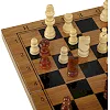 Шахматы шашки нарды 3 в 1 набор настольных игр из бамбука SP-SPORT
 341-162
 35х35см
