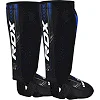 Захист для гомілок та стоп RDX NEOPRENE SHIN INSTEP IMMAF-1-BLUE