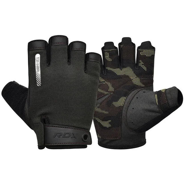 Перчатки для фитнеса RDX T2 Half Brown