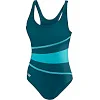 Купальник закрытый для женщин Aqua Speed STELLA LADY 62609 зеленый