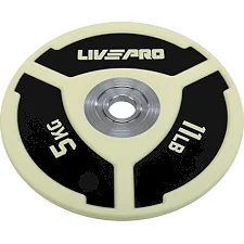 Бамперный диск полиуретановый LiveUp LP8027-5 ø50.5мм 5кг