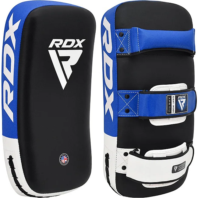 Пада для тайского бокса RDX T1 Curved Thai Kick Pad Blue (1 шт.)