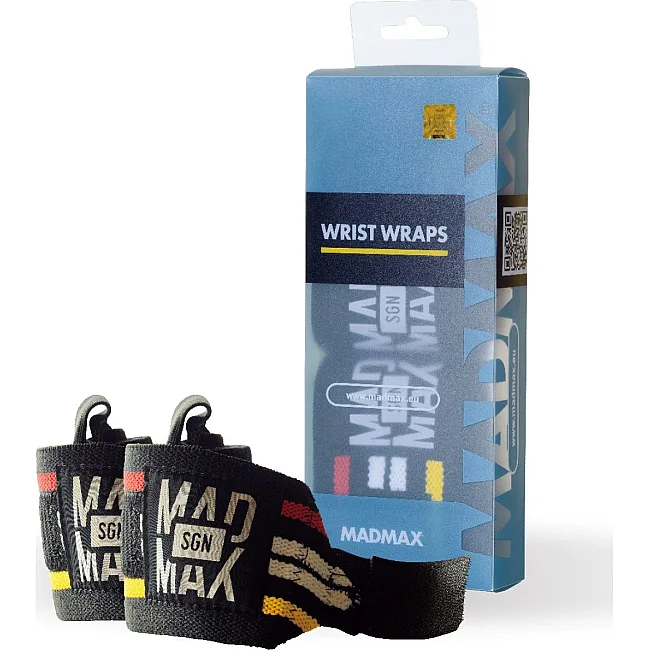 Кистовые бинты MadMax MFA-291 Wrist Wraps Black