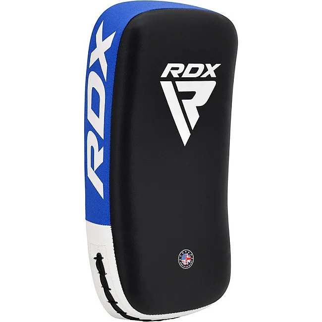 Пада для тайского бокса RDX T1 Curved Thai Kick Pad Blue (1 шт.)