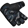 Рукавички для фітнесу RDX T2 Half Blue PLUS