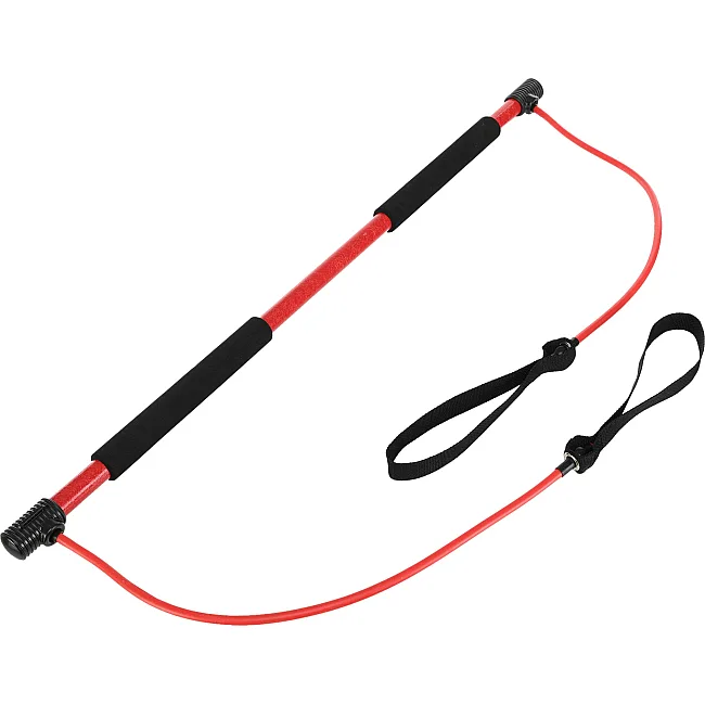 Палка гимнастическая с эспандерами Gym Stick для фитнеса SP-SPORT
 F-932 1м