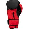 Боксерские перчатки TITLE Boxing Guts and Glory Black/Red (бинты 4м. в комплекте)