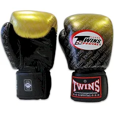 Рукавиці для боксу Twins Fancy FBGVL3-TW1 Dragon Black-Gold
