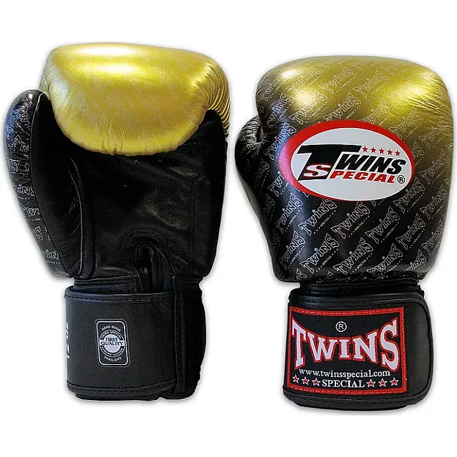 Рукавиці для боксу Twins Fancy FBGVL3-TW1 Dragon Black-Gold