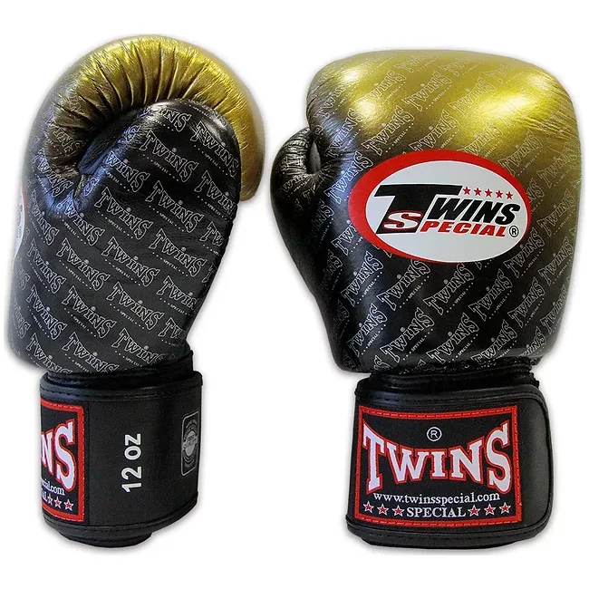 Рукавиці для боксу Twins Fancy FBGVL3-TW1 Dragon Black-Gold