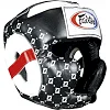 Боксерский шлем Fairtex HG10 Super Sparing Black