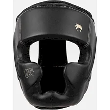Боксерский шлем VENUM Impact Evo Black Beige