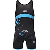 Борцовское трико PERESVIT Turmoil Adults Wrestling Singlet Blue Black