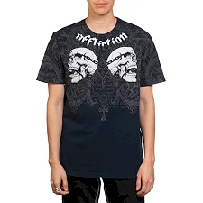 Футболка мужская AFFLICTION Collapse Obsidian