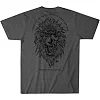Футболка мужская HOWITZER Achilles Heel Lion Graphite Heather