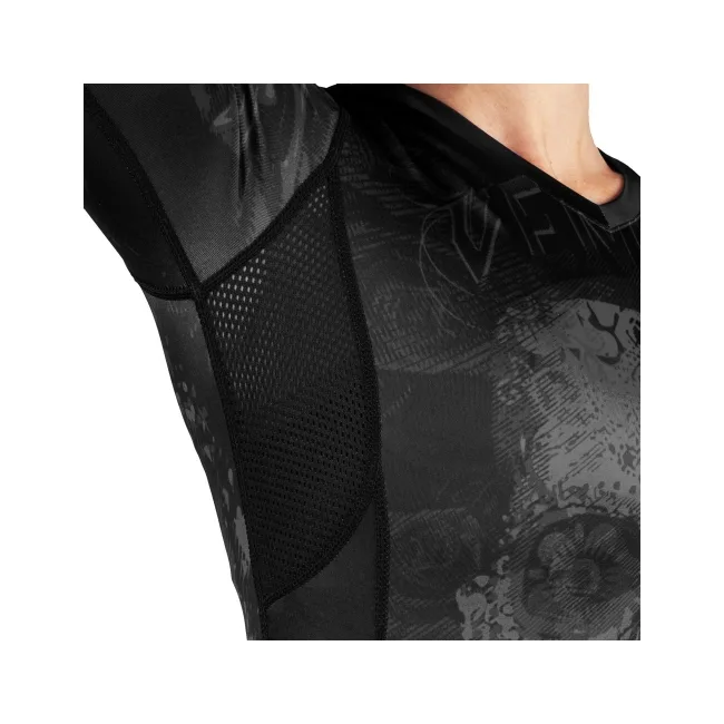 Рашгард жіночий VENUM Santa Muerte 3.0s Long Sleeves Black Black