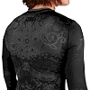 Рашгард жіночий VENUM Santa Muerte 3.0s Long Sleeves Black Black