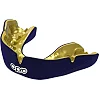 Капа для бокса с индивидуальной подгонкой OPRO Instant Custom Fit Single Color Dark Blue Gold