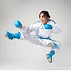 Кимоно для каратэ SMAI Inazuma Gi U-INAZ (с синей вышивкой на плечах)