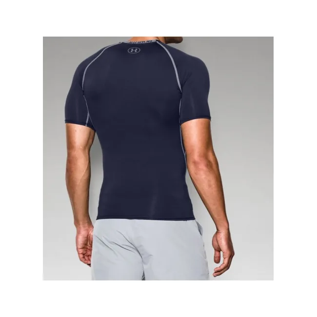 Компрессионная футболка Under Armour HeatGear® Armour Short Sleeve Compression Shirt Navy