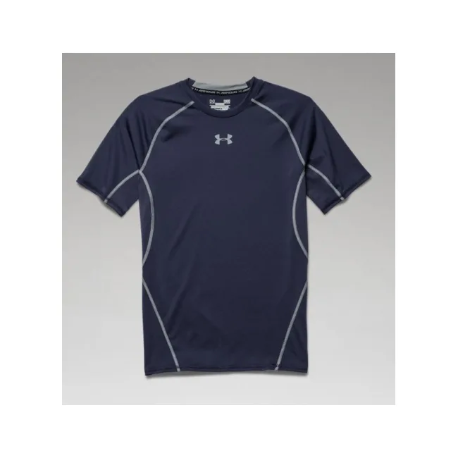 Компрессионная футболка Under Armour HeatGear® Armour Short Sleeve Compression Shirt Navy